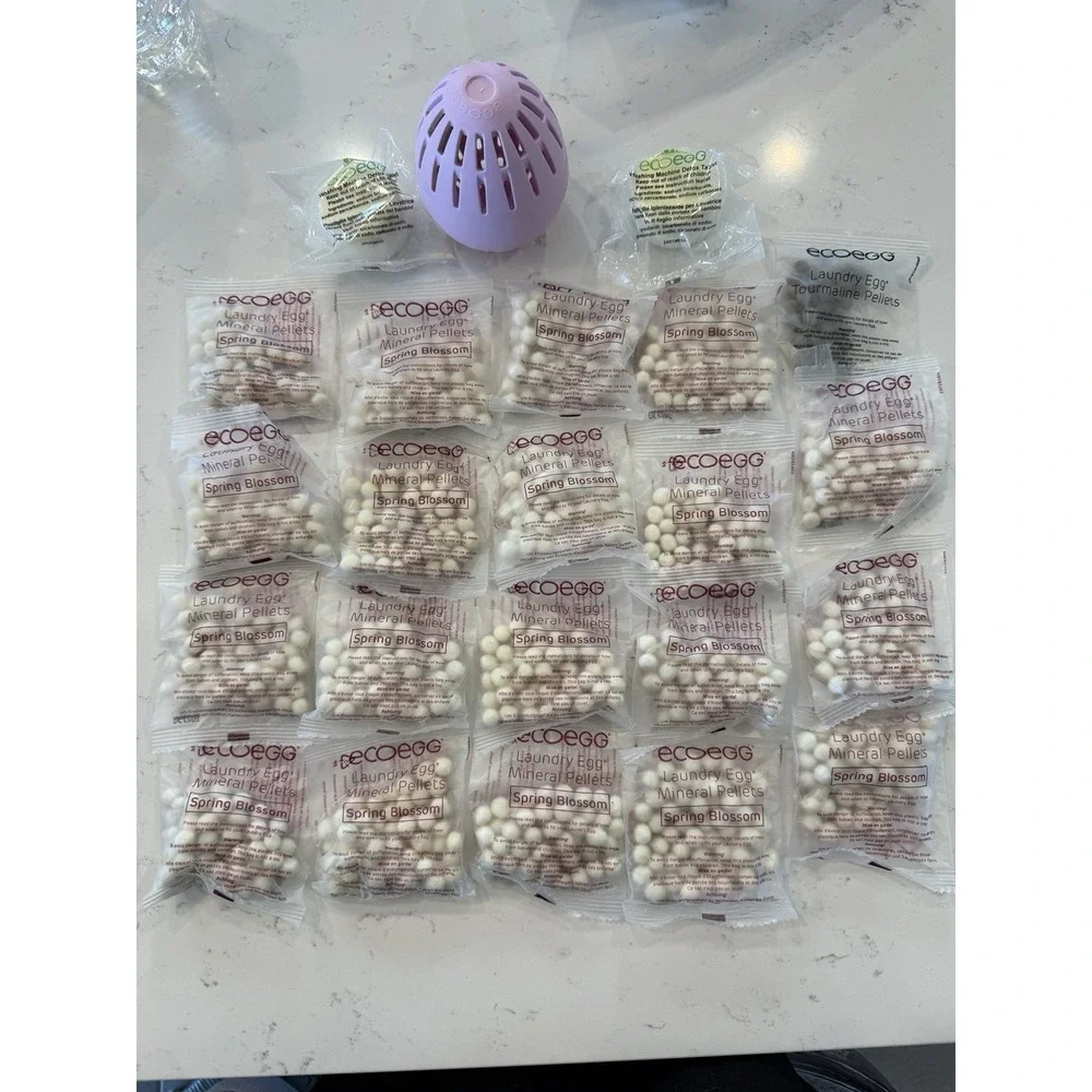Ecoegg Laundry Egg SPRING Blossom 1080 Loads W/ DETOX TABLETS LAUNDRY System